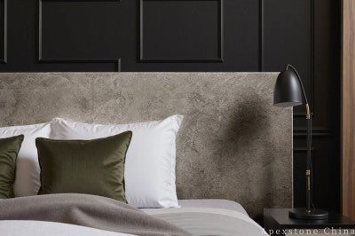 tall brown Marble nightstand