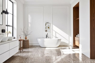 brown George Wood Grain Marble floors