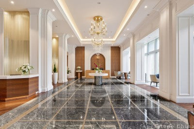 stone veneer grey Marble wall office