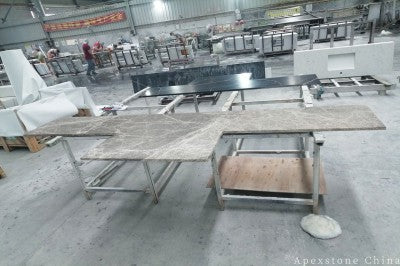 3cm Hermes Grey Marble tops
