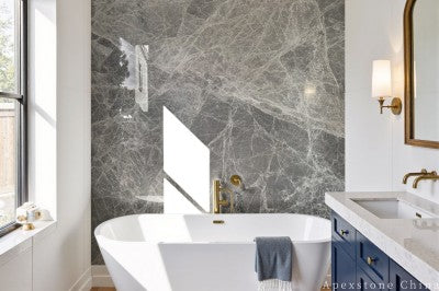 Hermes Grey stone grey Marble slabs