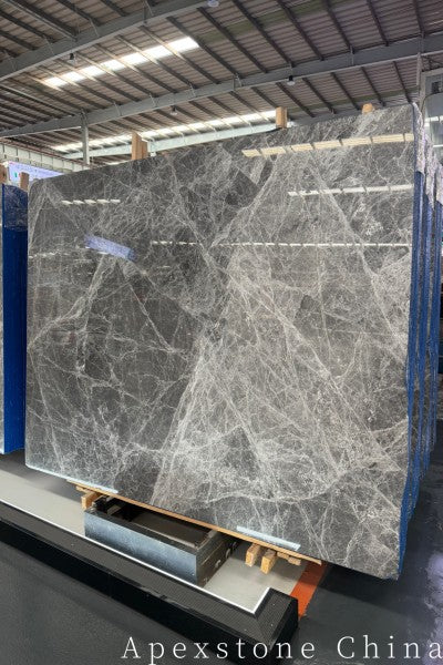 Hermes Grey stone grey Marble slabs