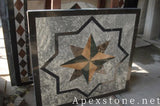 polishing Impression Grey Marble medallion