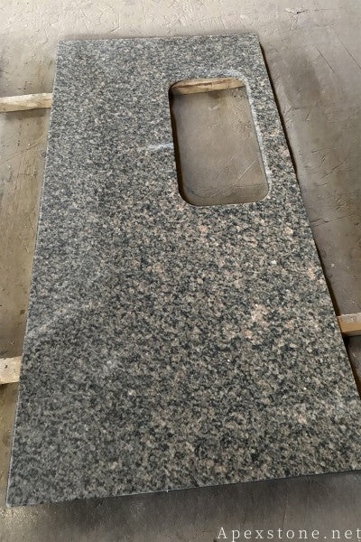 Thin Indian Mahogany Granite island countertops