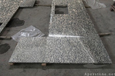 Thin Indian Mahogany Granite island countertops