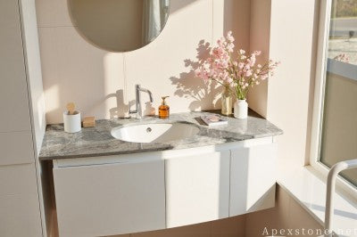 Indian Sky Blue blue Granite kichen countertops