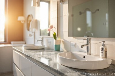 3/4 inch Indian Sky Blue Granite vanities