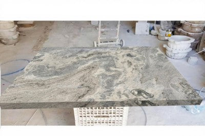 solid blue Granite bath trays