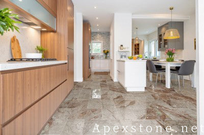 12x24 Italy Breccia Pink Marble floor tiles