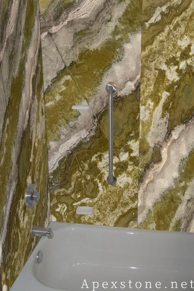 small Jade Gold Quartzite wall panels