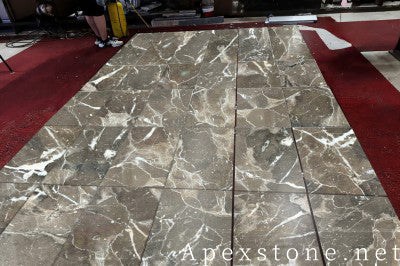 30mm Latte Grey Marble tiles