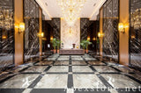leathered grey Marble wall hotel