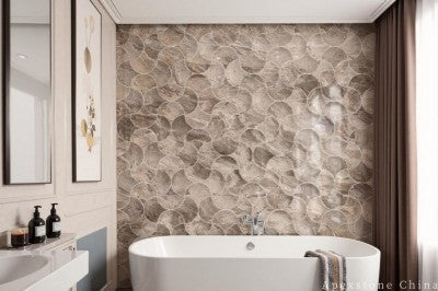 12 x 24 Luna Grey Marble tiles