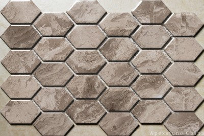 12 x 24 Luna Grey Marble tiles