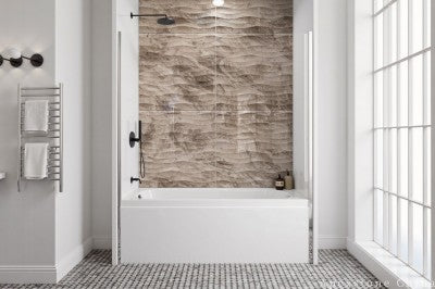 12 x 24 Luna Grey Marble tiles