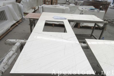 Macbeth stone white Marble slabs
