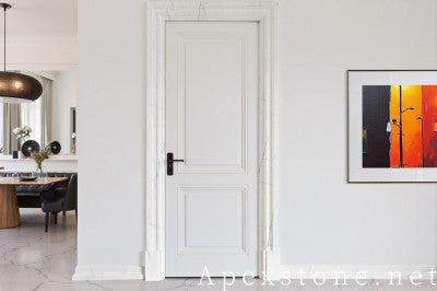 4 inch white Marble door frames