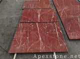 3/4 inch red Marble garden walls