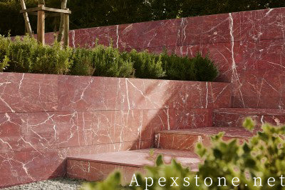 small Marble slabs exterior wall