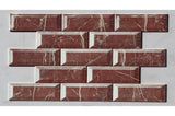 small Mandela Red Marble mosaic tiles