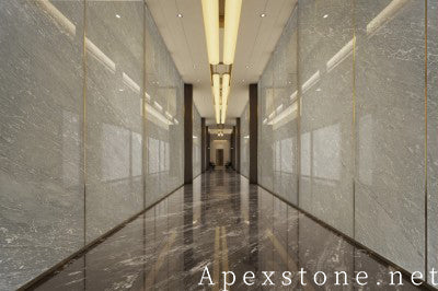 600 x 600 white Marble wall office