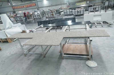3cm Moca Grey Limestone tops