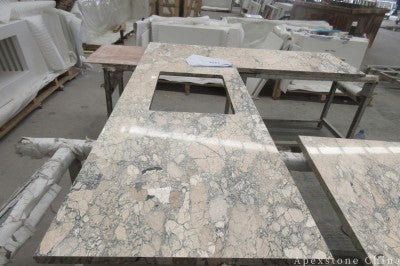 Monet Impression stone beige Marble slabs