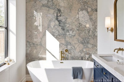 Monet Impression stone beige Marble slabs