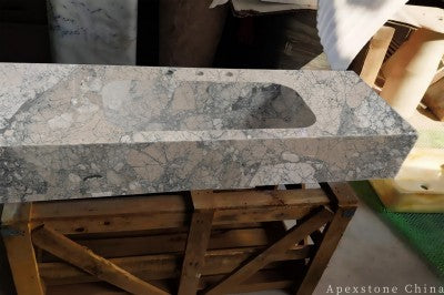 beige Marble antique sinks