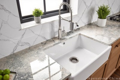 Waterfall Monet Impression kitchen countertops