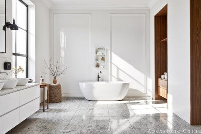 50mm Moonlight Gray Marble tiles