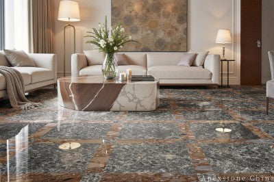 Nabis Black stone black Marble slabs