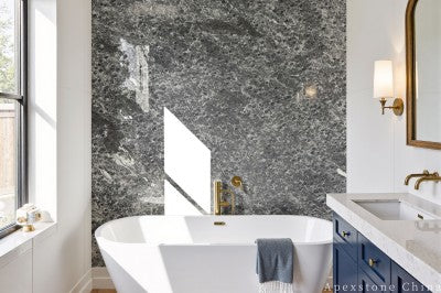 Nabis Black stone black Marble slabs