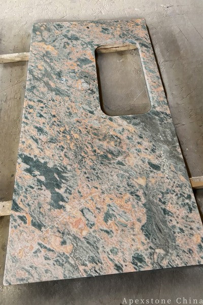 4 x 8 New Four Seasons Pink Marble island countertops
