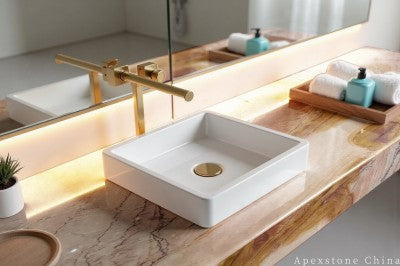 small beige Marble floor