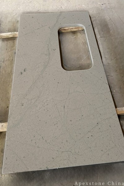 3/4 inch Norway Forest Marble island countertops