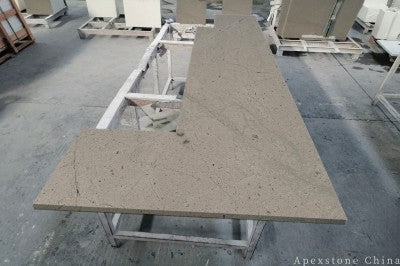 3/4 inch Norway Forest Marble island countertops