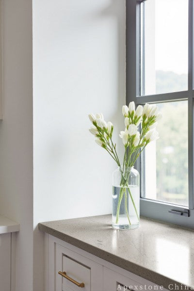 decorative grey Marble window sills
