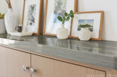 2cm Oasis Verde Marble tops