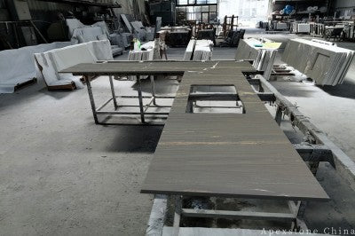2cm Oasis Verde Marble tops