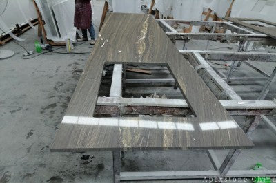 2cm Oasis Verde Marble tops