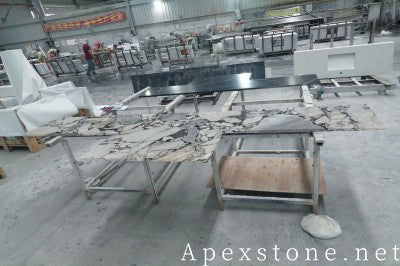 3cm Ocean Storm Marble tops