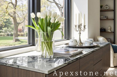 3cm Ocean Storm Marble tops