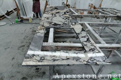 3cm Ocean Storm Marble tops