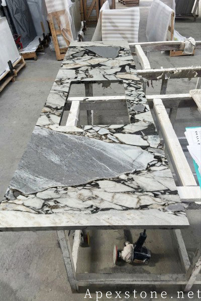 3cm Ocean Storm Marble tops