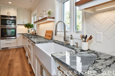 120 inch Ocean Storm kitchen countertops