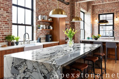 2cm Ocean Storm Marble benchtops