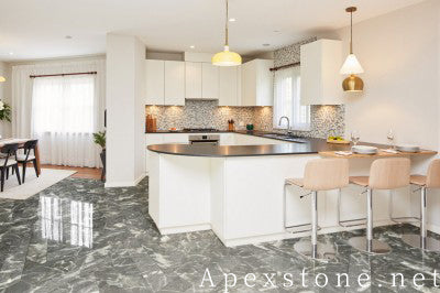 laminate Olivium Grey Marble mosaic tiles