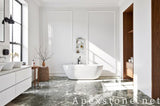 4 inch Olivium Grey Marble tiles