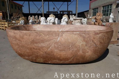 marble top Orange Peel Marble bathtub